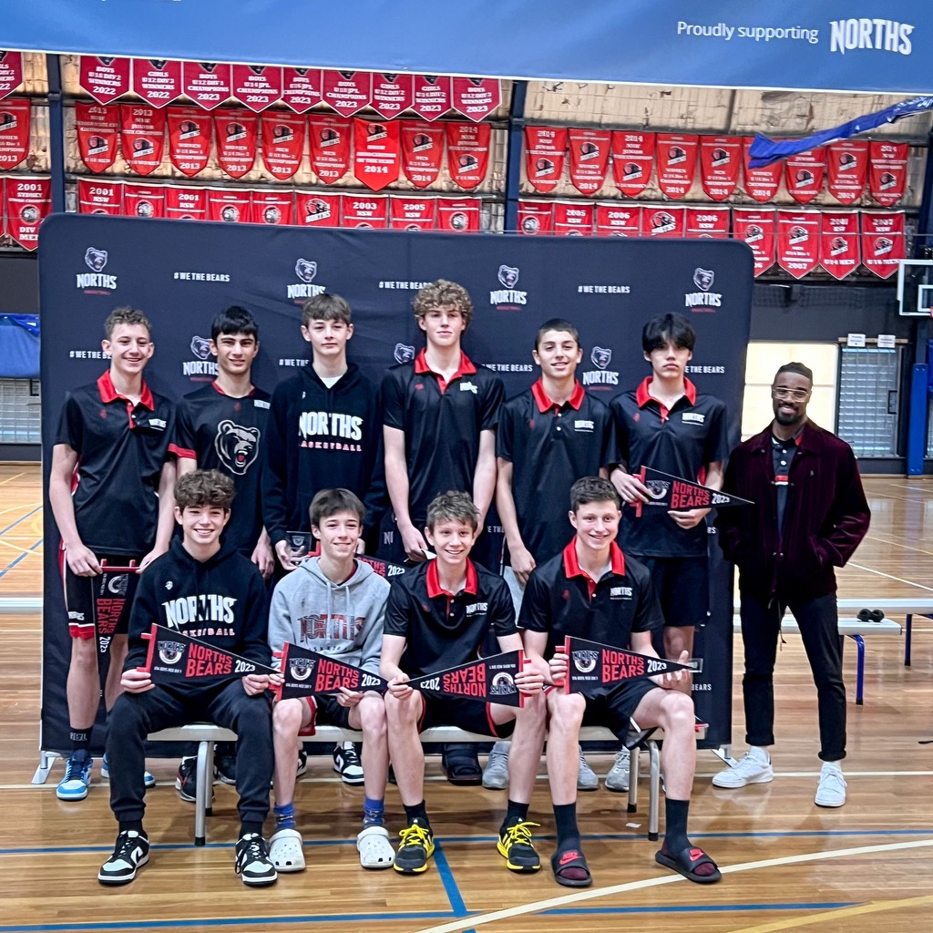 Norths Bears U16D1 State Cup Semi-finalist 2023 Pictured Road Runner Players: (Louis Pilcher, Angus Peshos, Jonte Garvey, Francesco Saffioti)
